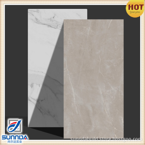 foshan supplier 600x1200mm full strong body polished glazed porcelain dcorative wall and floor tiles made in China